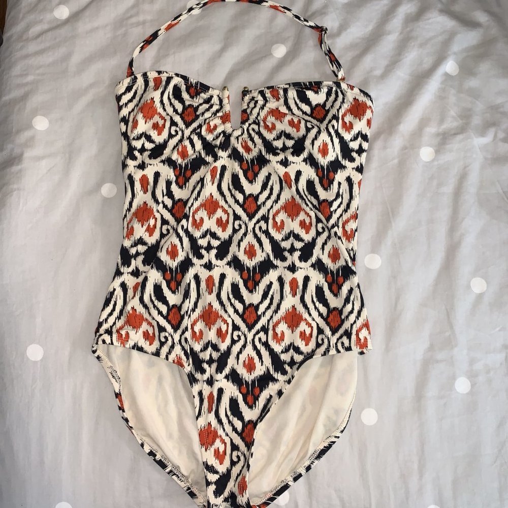 Anne Cole One-piece Convertible Ikat Swim Suit - Picture 4 of 15